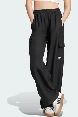 adidas Pantalones cargo negros Essentials de
