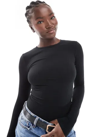 Cotton On Top de manga larga con cuello redondo de Cotton On
