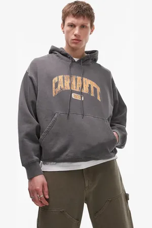 Carhartt Sudadera lavado con capucha y estampado gráfico de biblioteca de