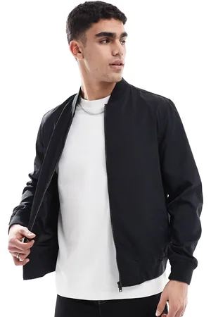 ASOS Chaqueta bomber negra ligera de