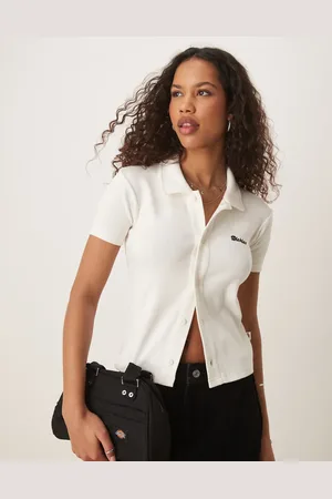 Dickies Camiseta con diseño encogido y botones Tallasse de
