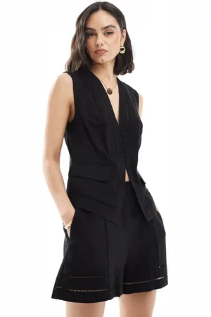 ASOS Chaleco con ribete de carreras de (parte de un conjunto)