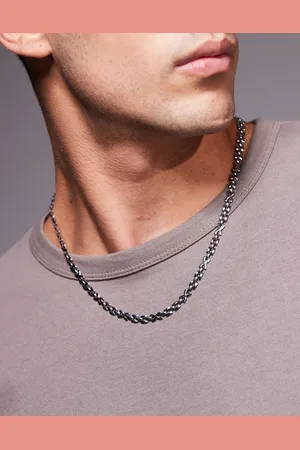 ASOS Collar de cadena de eslabones resistente al agua de