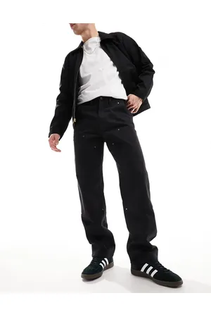 Dickies Pantalones negros lavados a la piedra utilitarios Duck Canvas de