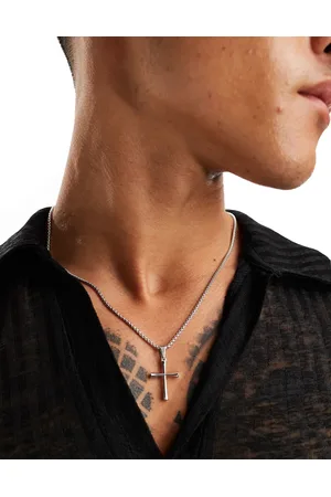 ASOS Collar con colgante de cruz de