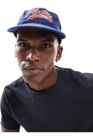 Ralph Lauren Gorra de béisbol azul marino con logo universitario Authentic de