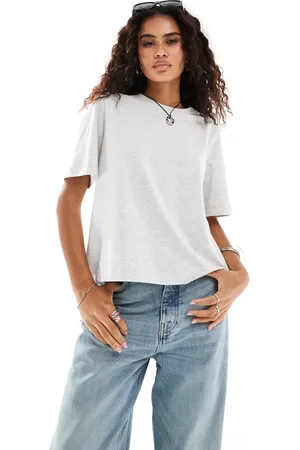 Weekday Camiseta de corte cuadrado Perfect de