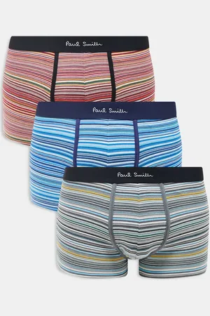 Paul Smith Pack de 3 calzoncillos a rayas de colores con logo de Paul Smith