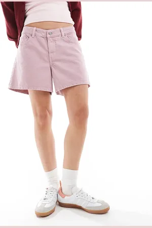 JJXX Pantalones cortos vaqueros rosa claro de