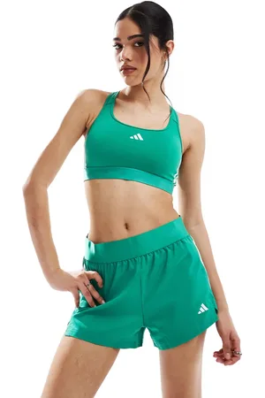 adidas Sujetador deportivo de sujeción media Hyperglam Power de adidas Training