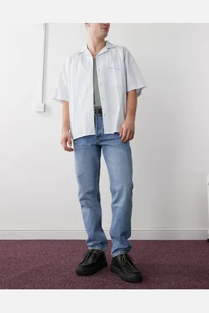 Dr Denim Vaqueros azul cielo lavado de corte estándar Rush de