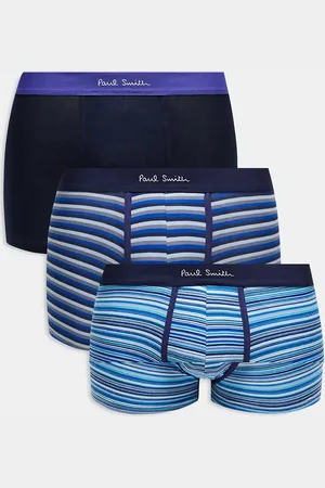 Paul Smith Pack de 3 calzoncillos a rayas de colores con logo de Paul Smith