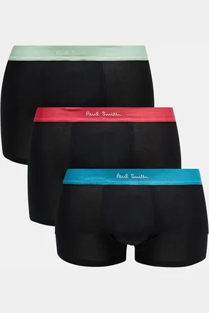 Paul Smith Pack de 3 calzoncillos negros con logo de Paul Smith