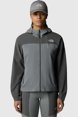 The North Face Sudadera gris monumento con cremallera Mountain Athletics Trajectory de