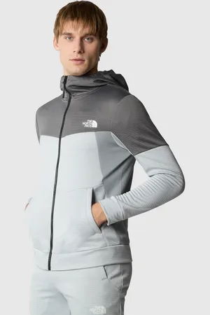 The North Face Polar gris con cremallera Mountain Athletics de