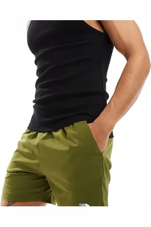 The North Face Pantalones cortos de 5" verde oliva 24/7 de