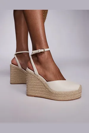 River Island Alpargatas color con cuña de -Blanco