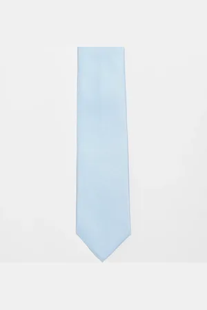 ASOS Corbata claro de tejido texturizado de