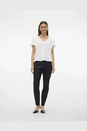 VERO MODA Pantalones negros de