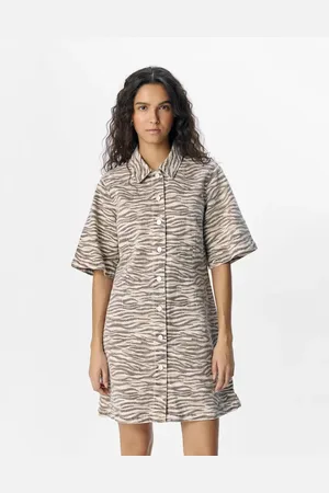 Object Vestido camisero color de -Blanco