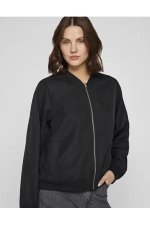 VILA Chaqueta bomber negra de -Negro