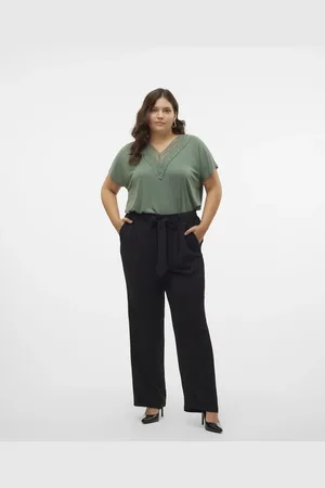 VERO MODA Pantalones negros de