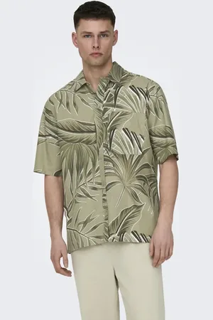 Only & Sons Camisa verde de