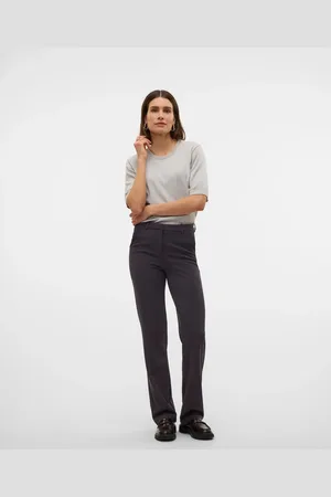 VERO MODA Pantalones color obsidiana de -Azul