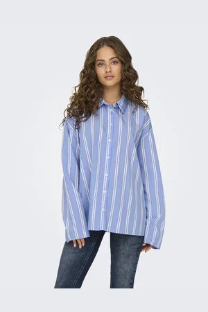ONLY Camisa azul claro de