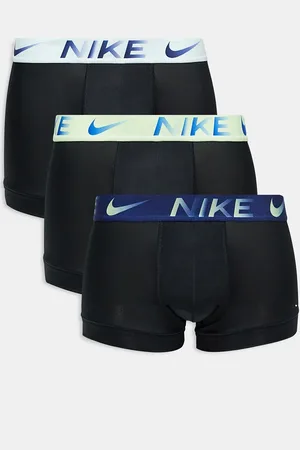 Nike Pack de 3 calzoncillos negros con cinturillas en contraste Dri-FIT Essential Microfibre de