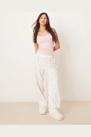 ASOS Pantalones de pijama con estampado de flores y frutas Mix & Match de -Multicolor