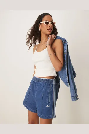 adidas Pantalones cortos vaqueros azules Adicolor 90