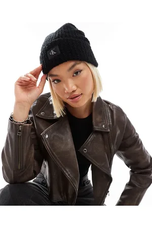 Calvin Klein Gorro con detalle metalizado de