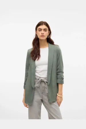VERO MODA Americana verde laurel de