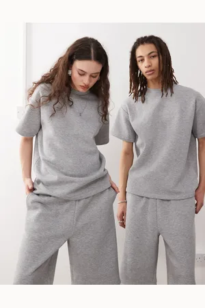 Reclaimed Camiseta unisex de tejido de sudadera de (parte de un conjunto)