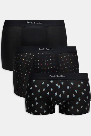 Paul Smith Pack de 3 calzoncillos negros con logo de Paul Smith