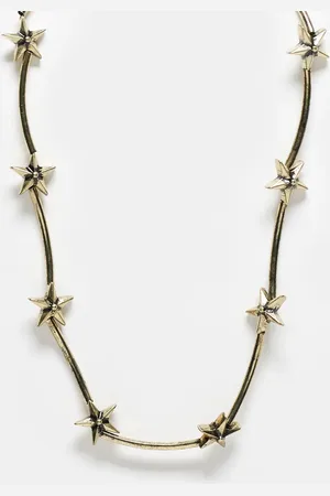 Reclaimed Collar unisex con detalle de estrellas de