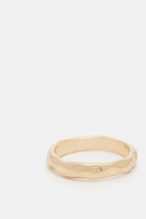 ASOS Anillo de banda estrecha efecto fundido de