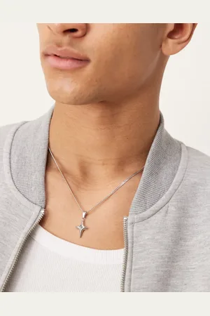 ASOS Collar con colgante de estrella de acero inoxidable resistente al agua de