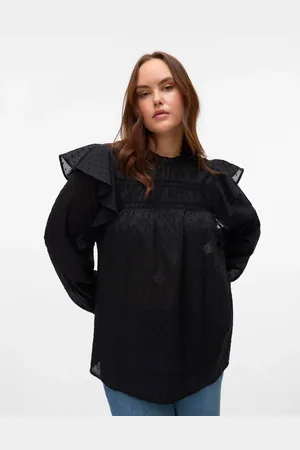 VERO MODA Blusa negra de