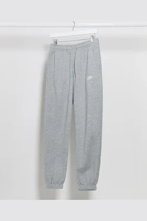 Nike Joggers grises con bajos ajustados Club de