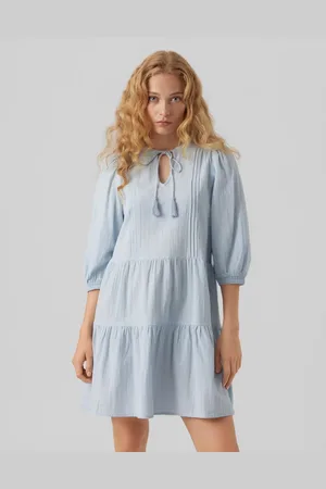 VERO MODA Túnica azul cielo de