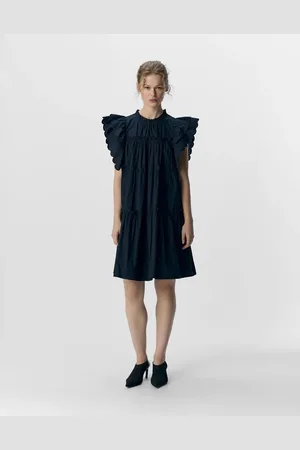 Object Vestido corto azul capitán de -Gris