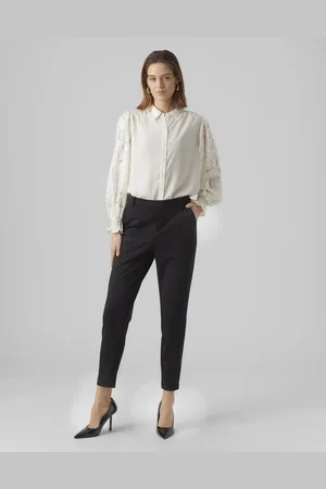 VERO MODA Pantalones negros de
