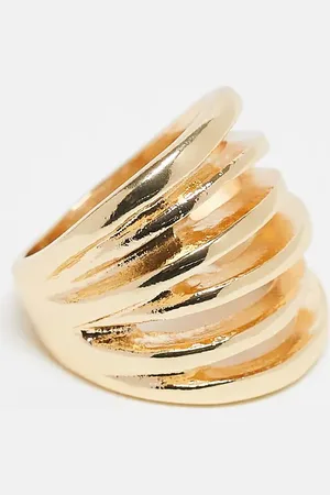 Reclaimed Anillo unisex efecto apilable de