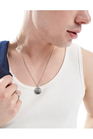 ASOS Collar con colgante circular de