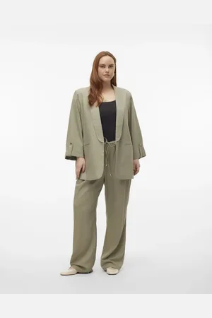VERO MODA Pantalones verde laurel de -Neutro