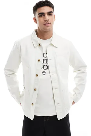 Timberland Chaqueta con acabado lavado de lona Chore Kempshire de