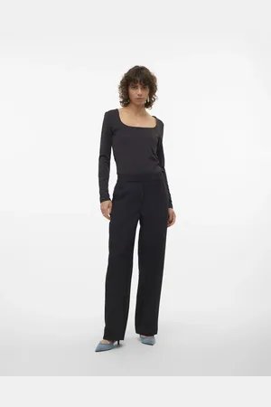 VERO MODA Pantalones negros de