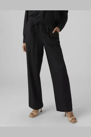 VERO MODA Pantalones de pernera ancha en de
